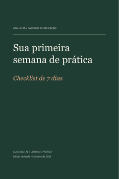 Capa do checklist de 7 dias